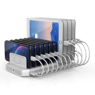 Trạm sạc ,hub sạc usb 10 cổng 3.0 96w-2.4a y-2190a hãng unitek