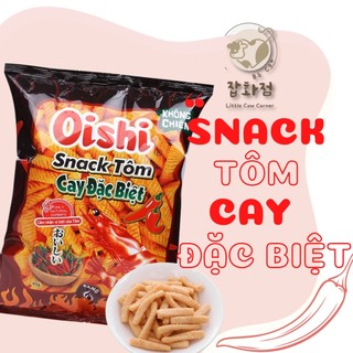 Combo 10 gói snack bim bim tôm cay đặc biệt oishi gói 35g