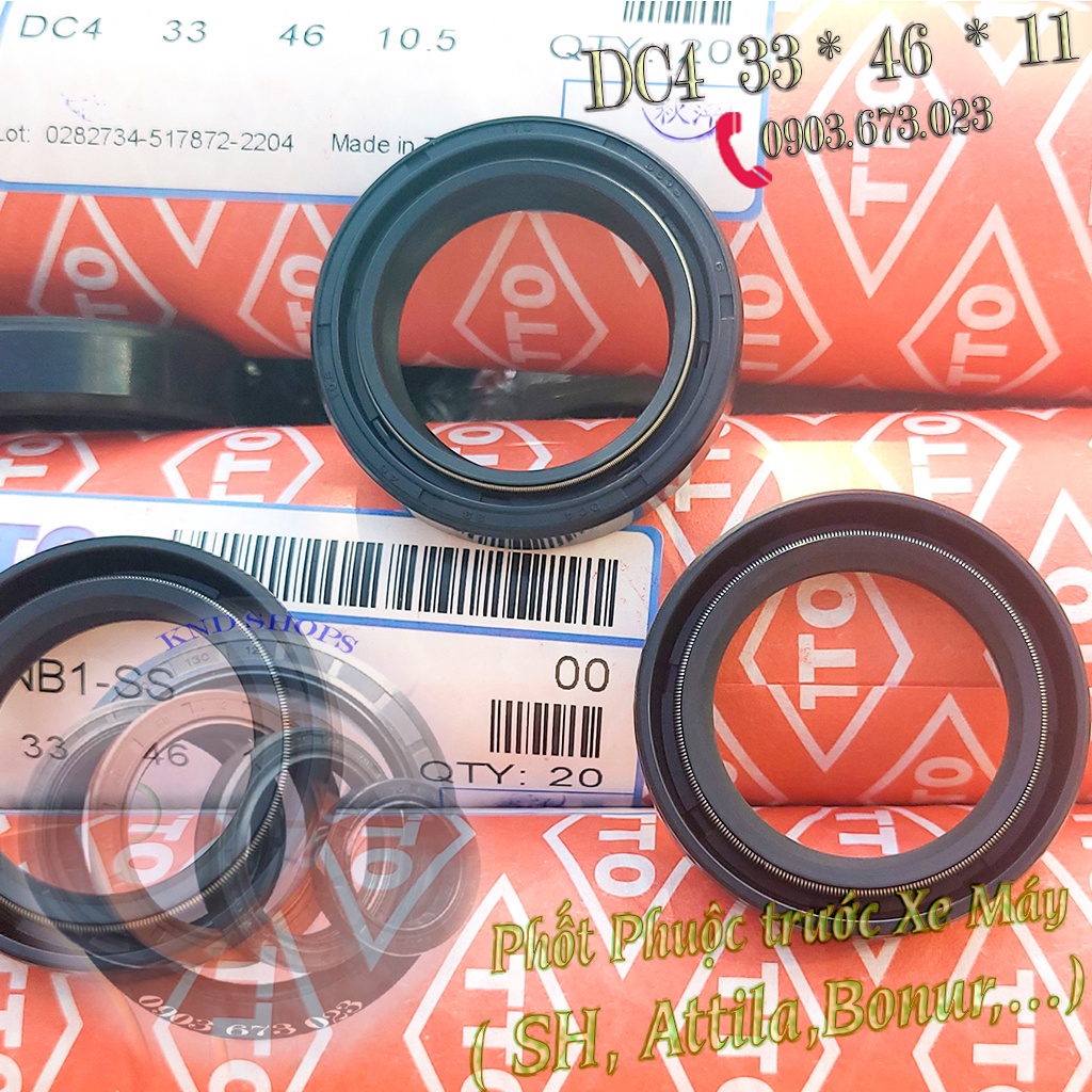 Phốt phớt giảm sóc phuộc trước & che bụi  Xe Máy Honda Yamaha các nhãn hiệu NOK, TTO, Nactec, OEM | KND Shops