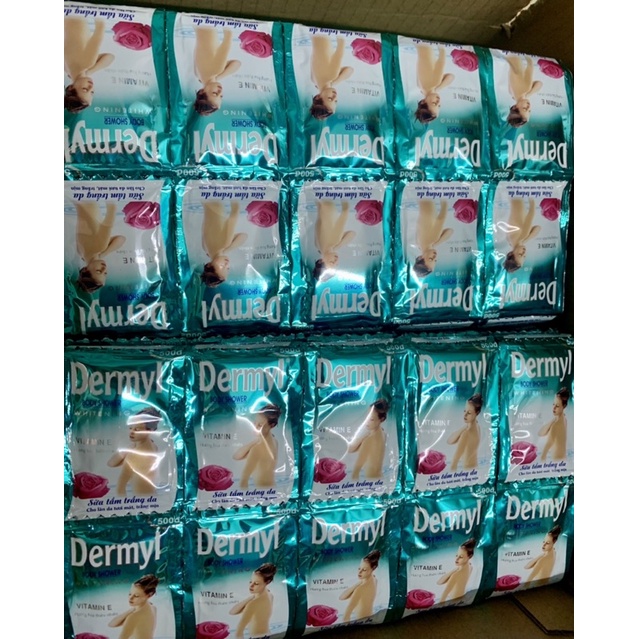 Sữa tắm trắng da Dermyl Combo 10 dây