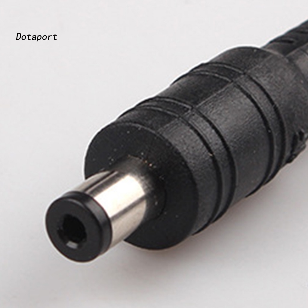 Set 10 Đầu Nối Dây Cáp Màu Đen 5.5x2.1mm DC