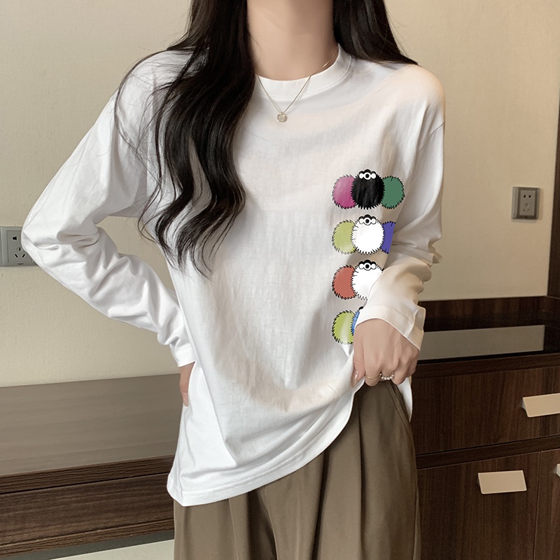 NRVP Áo Thun Nữ Dài Tay Thời Trang Hàn Quốc 2023