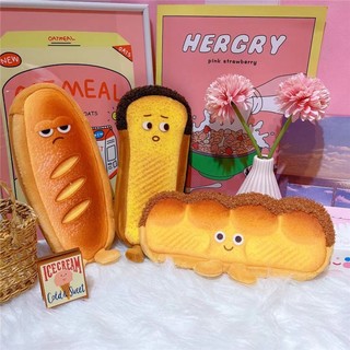 Túi kéo đựng viết đồ dùng cá nhân hình bánh mì