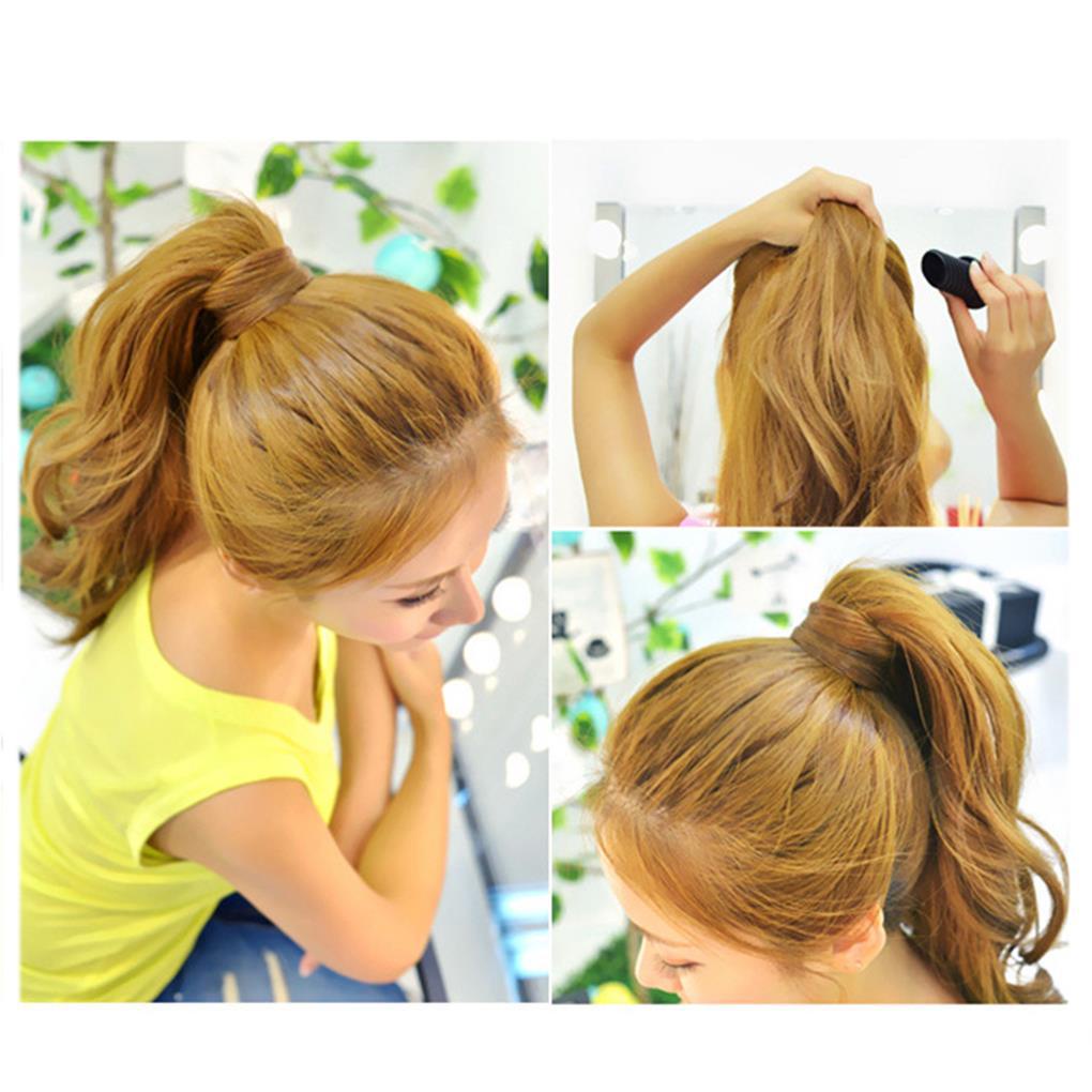 Bộ 3 Dụng Cụ Tạo Kiểu Tóc Đuôi Ngựa Lâu Trôi Tiết Kiệm Không Gian