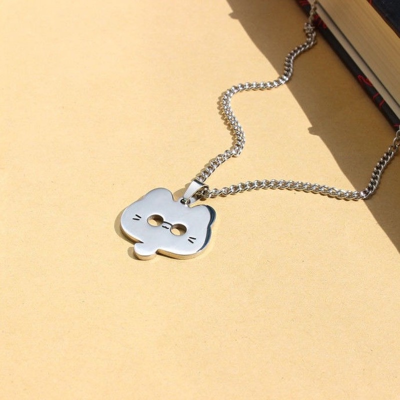 Vòng cổ Mặt Hình Mèo Gojo Satoru Gojo Satoru Dễ Thương Cho Nam Và Nữ