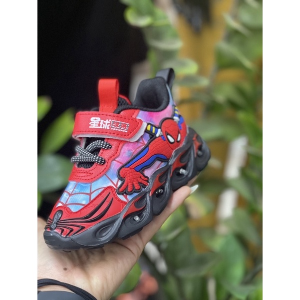 ☘giầy thể thao nhện ❤️có đèn❤️siu nhẹ☘️