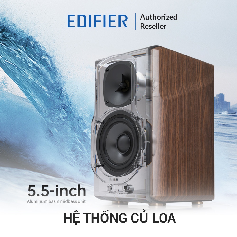 Loa EDIFIER S2000MKIII - Bluetooth V5.0 aptX HD - Công suất 130W - HiRes Audio  - Hàng chính hãng MAI THU - BH 24T