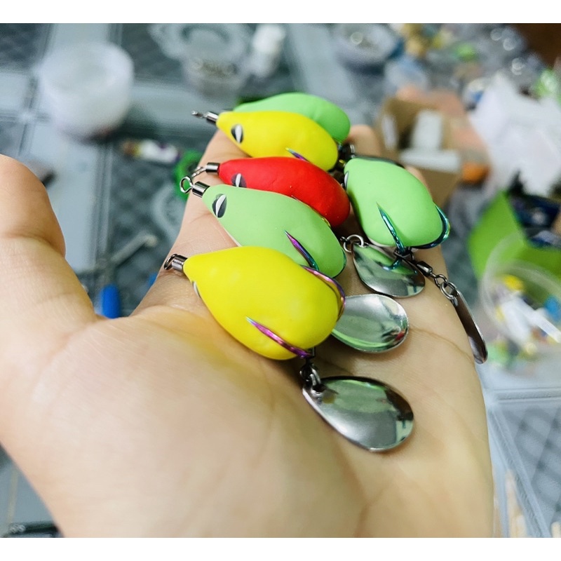 Mồi câu lure NHÁI HƠI F35 lưỡi titan