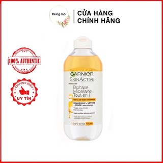 Tẩy trang ganier màu vàng