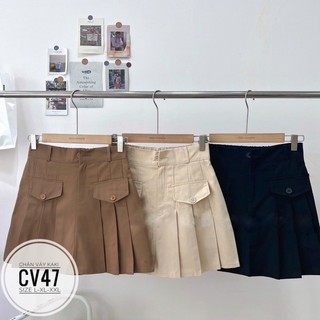 Bigsize minstore.vn bigsize chân váy kaki xếp li cv47