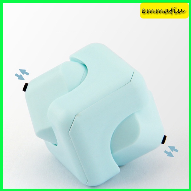 Hàng Sẵn Sàng!! Con Quay Đồ Chơi Fidget Spinner HìNh KhốI Vuông NhiềU MàU SắC GiúP GiảM Stress