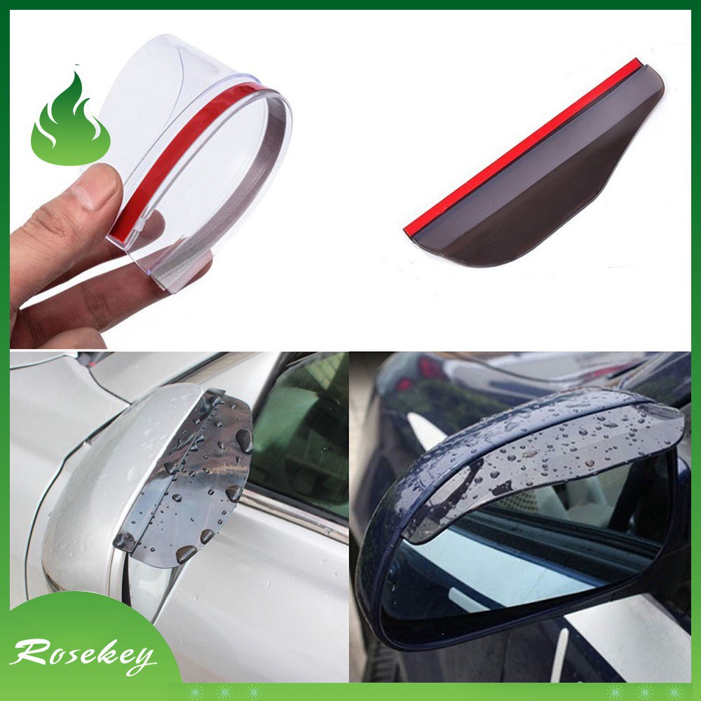 Vè Che Mưa Gương Chiếu Hậu Xe Hơi Chống Bám Nước kèm băng keo chuyên dụng