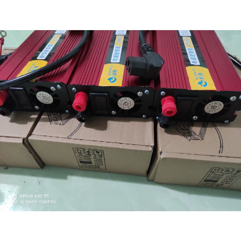 ĐẢO ĐIỆN INVERTER 48V, 60V, 72V RA 220V1700W TỪ XE MÁY ĐIỆN