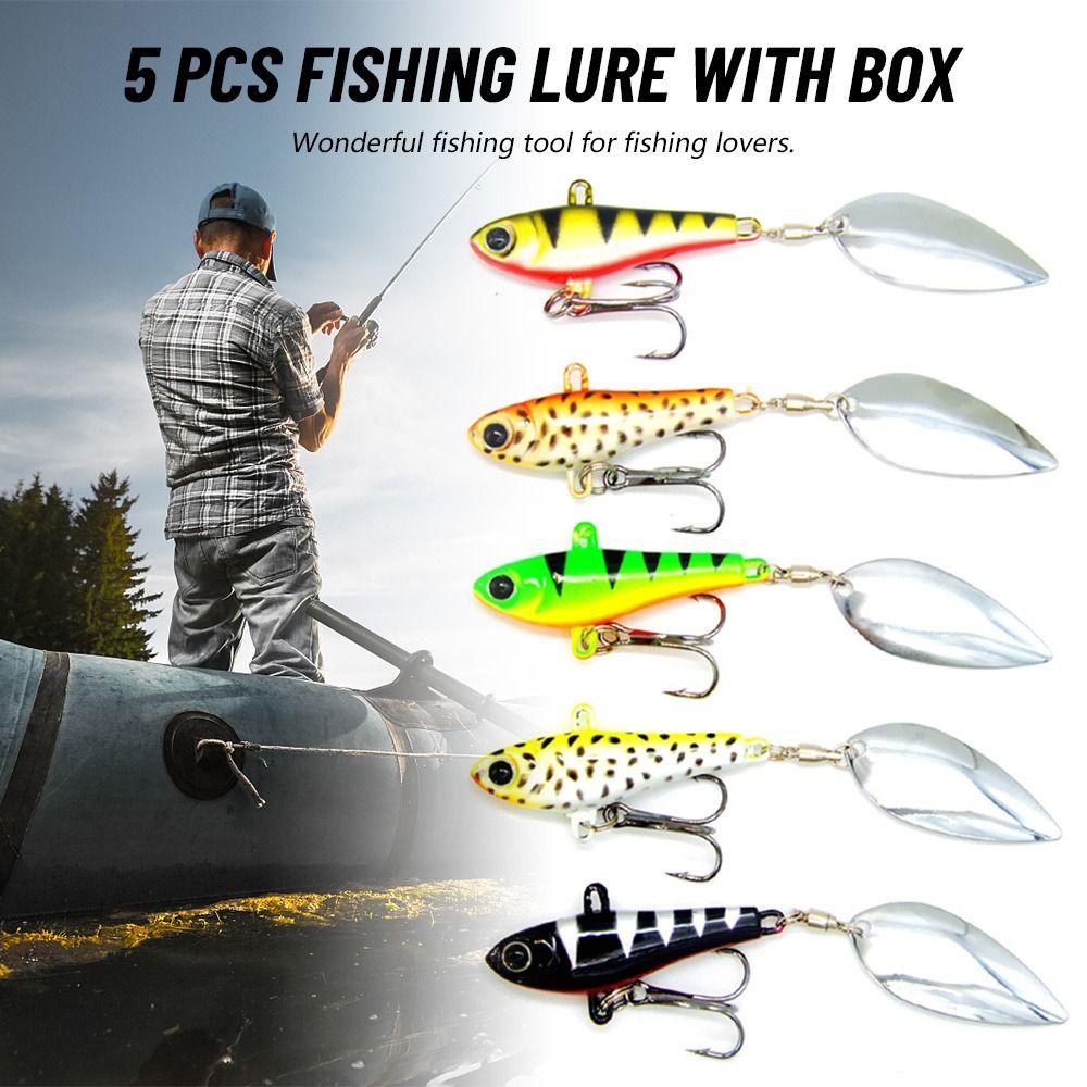 JONYE Set 6 Mồi Câu Cá Giả 20g Chuyên Nghiệp