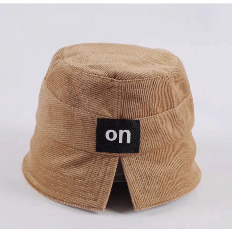 NónTai Bèo Xẻ Vành Cụp Nhiều Dáng siêu xinh 494 Chất Nhung Thêu Chữ On Thời Trang - Hata24h