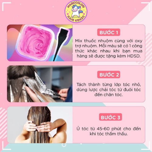 Thuốc Nhuộm Tóc NÂU ĐEN - XANH DƯƠNG ĐEN KHÓI Không Tẩy Tặng Oxy Trợ Nhuộm Găng Tay | Thuốc Nhuộm Tóc Tại Nhà Tone Nâu