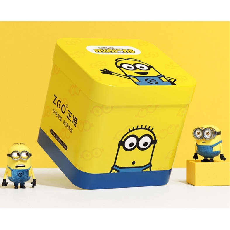 [ CÓ SẴN MÀU ĐEN ] Đồng hồ Minions dây Silicon chống thấm nước cho Nam - Nữ