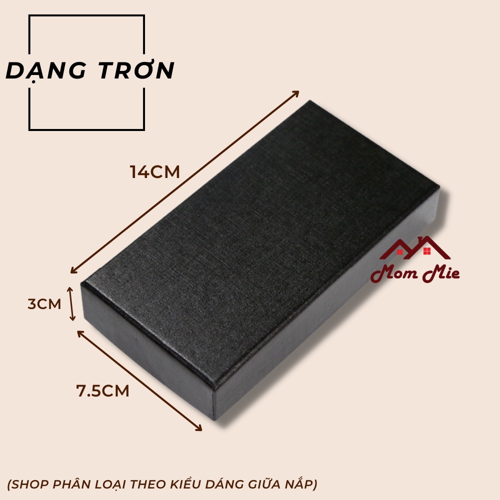 [MỚI] Hộp quà tặng nắp đậy, dùng để tặng nơ, cà vạt sang trọng, hiện đại