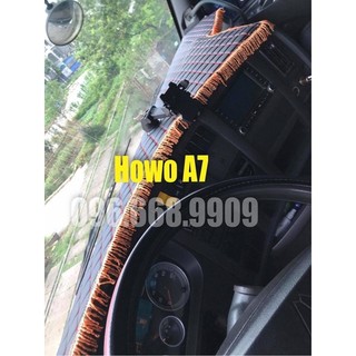 Thảm taplo Howo A7 - dcar86 chuyên thảm taplo xe tải