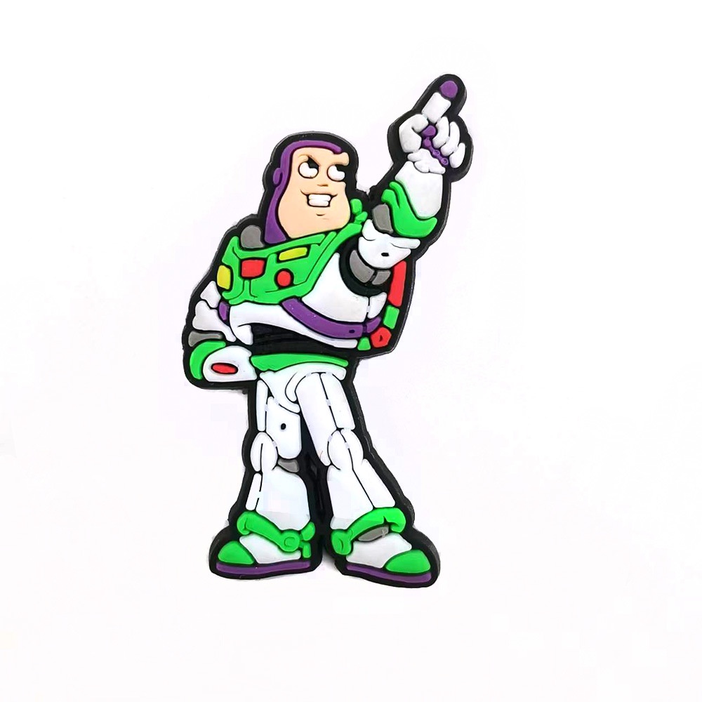 Ghim Cài Giày Trẻ Em Hình Nhân Vật Hoạt Hình Toy Story Buzz Lightyear Jibitz Croc Pin / Jibits / Jibbitz Dễ Thương
