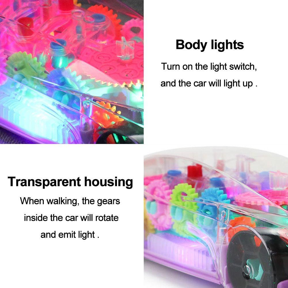 Bánh Răng SUSANS Có Đèn LED Và Nhạc Cho Xe Hơi