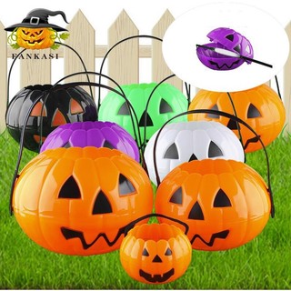 Giỏ bí ngô đựng kẹo halloween