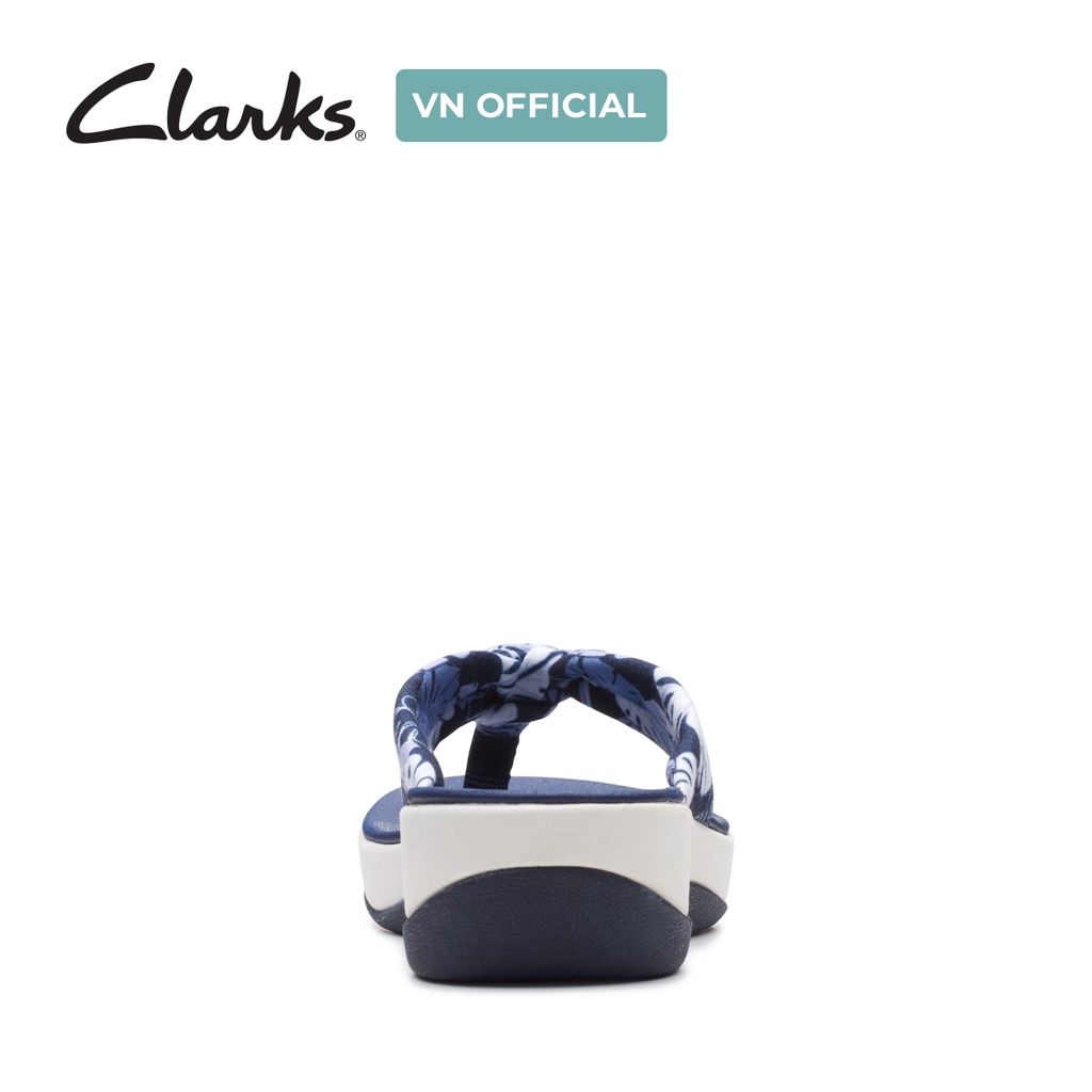 Dép Nữ Clarks Arla Glison màu Blue Floral Syn