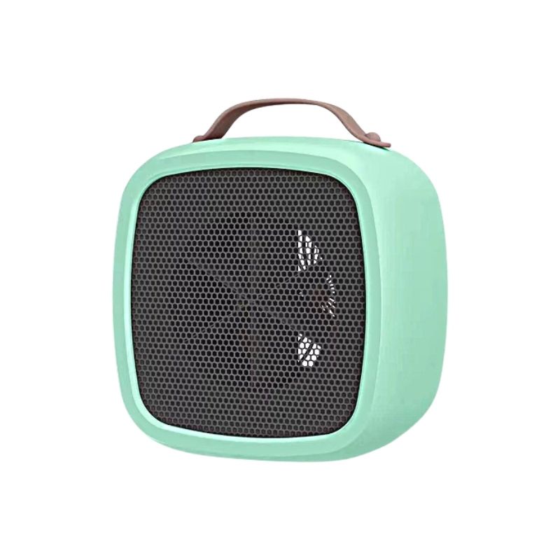 Quạt sưởi mini JIASHI, máy sưởi ấm để bàn mùa đông không mùi nhựa cho dân văn phòng tiện lợi 500W QSM04