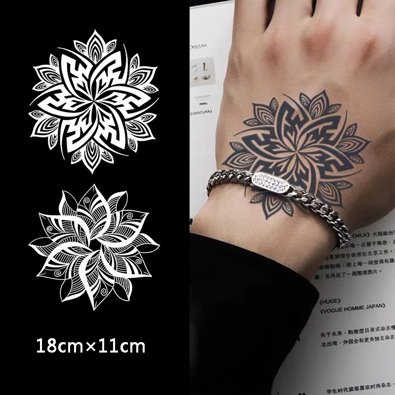 Hình Xăm Dán Tạm Thời Chống Nước Lâu Trôi 15 Ngày; 18cm * 11cm