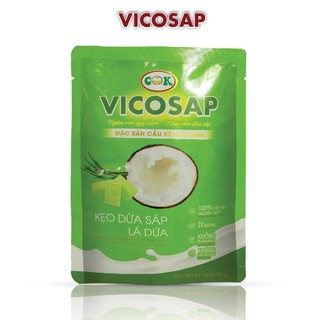 [SUMART] Kẹo Dừa Sáp Lá Dứa 100g [VICOSAP - ĐẶC SẢN TRÀ VINH]