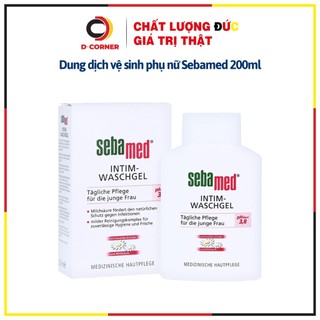 Dung dịch vệ sinh phụ nữ Sebamed pH 3.8 chai 200ml - phiên bản Đức
