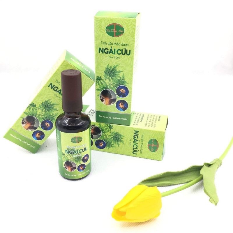 TINH DẦU NGẢI CỨU DẠ THẢO LIÊN- XOA BÓP GIẢM ĐAU