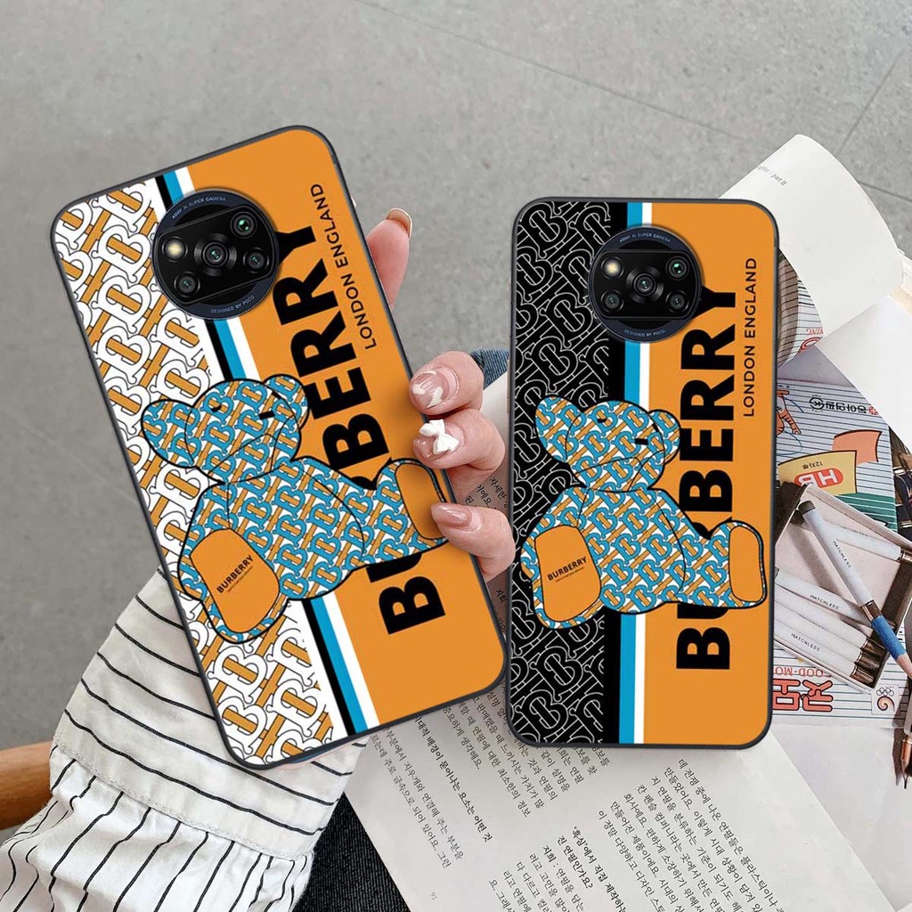 Ốp lưng điện thoại Xiaomi Poco X3 / Poco X3 Pro fendy, búp bơ rì, kaws thời trang, vỏ ốp thời trang rẻ đẹp