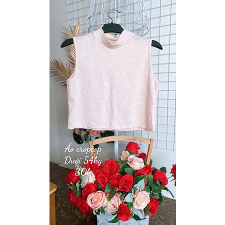 Áo hai dây, ba lỗ dáng croptop