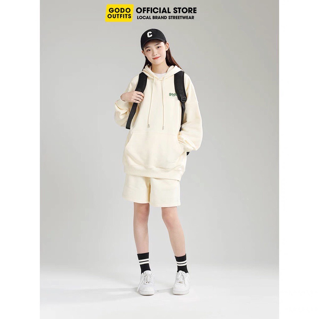 Áo Hoodie Local Brand Unisex GODO Mũ Trùm Unisex , Áo Nỉ Hoodie Nỉ Bông Cao Cấp Phù Hợp nam Nữ