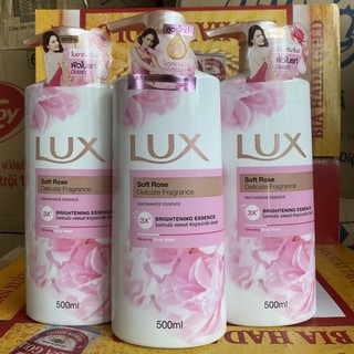 SỮA TẮM LUX THÁI Lan 500ml (mầu hồng)
