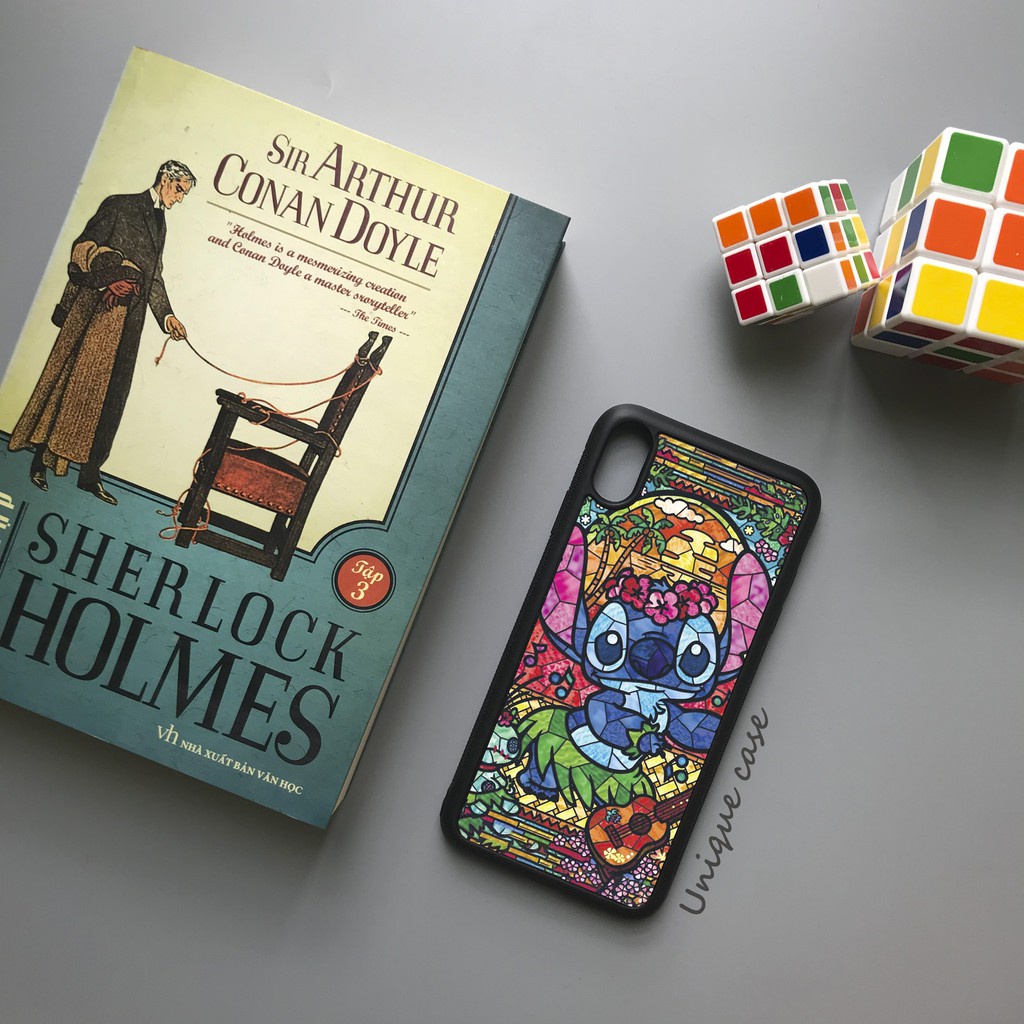 Ốp lưng Unique Case dành cho iPhone in hình Stitch CHAT007