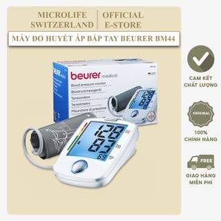 [HÀNG ĐỨC] MÁY ĐO HUYẾT ÁP BẮP TAY BEURER BM44 - BẢO HÀNH 3 NĂM