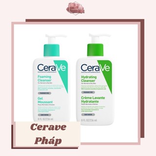 Sữa rửa mặt Cerave bản Pháp nội địa không Paraben 473ml