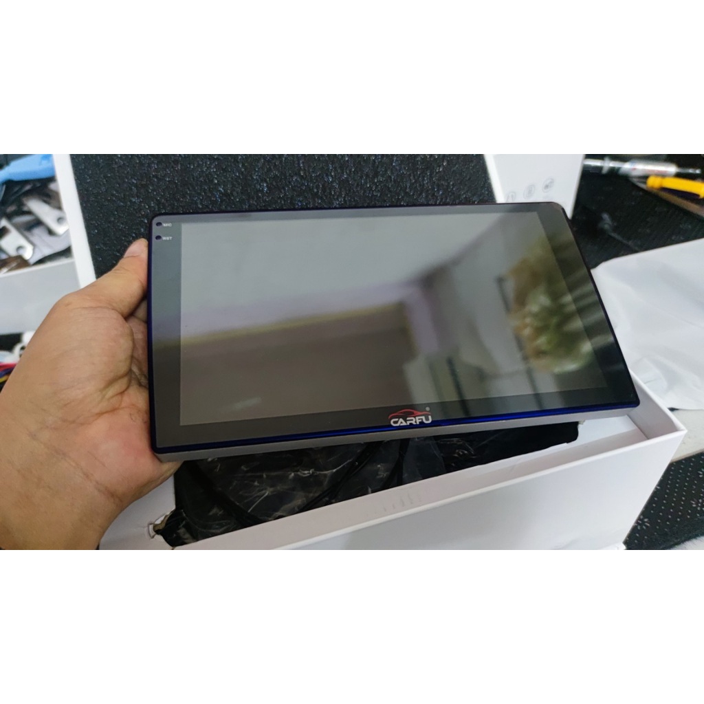 Màn hình Android Carfu G200s liền Cam 360 toàn cảnh  cắm sim 5G ver 2022