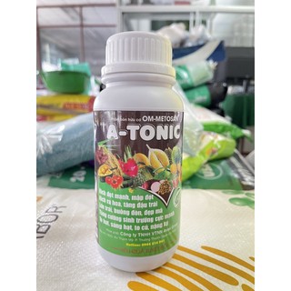 Phân bón hữu cơ atonic kích thích sinh trưởng, kích đọt, kéo bông, lớn trái 500ml