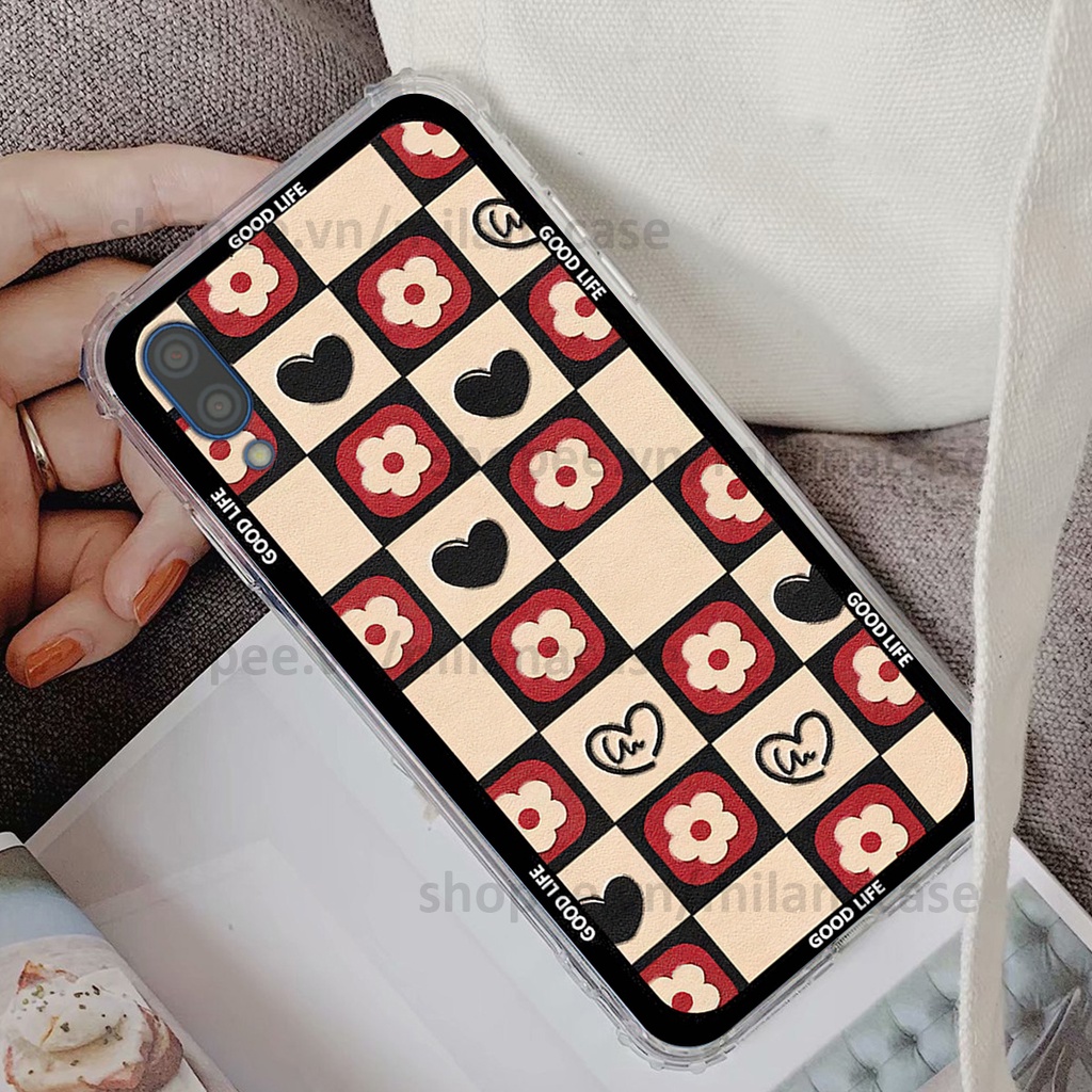 Ốp Vsmart Star in hình caro trái tim siêu đẹp, siêu nét đầy phong cách cá tính