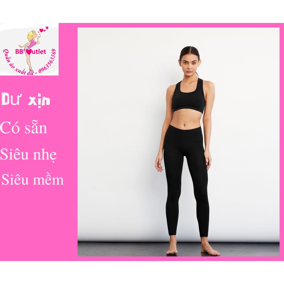 Quần legging cotton Bella Canvas