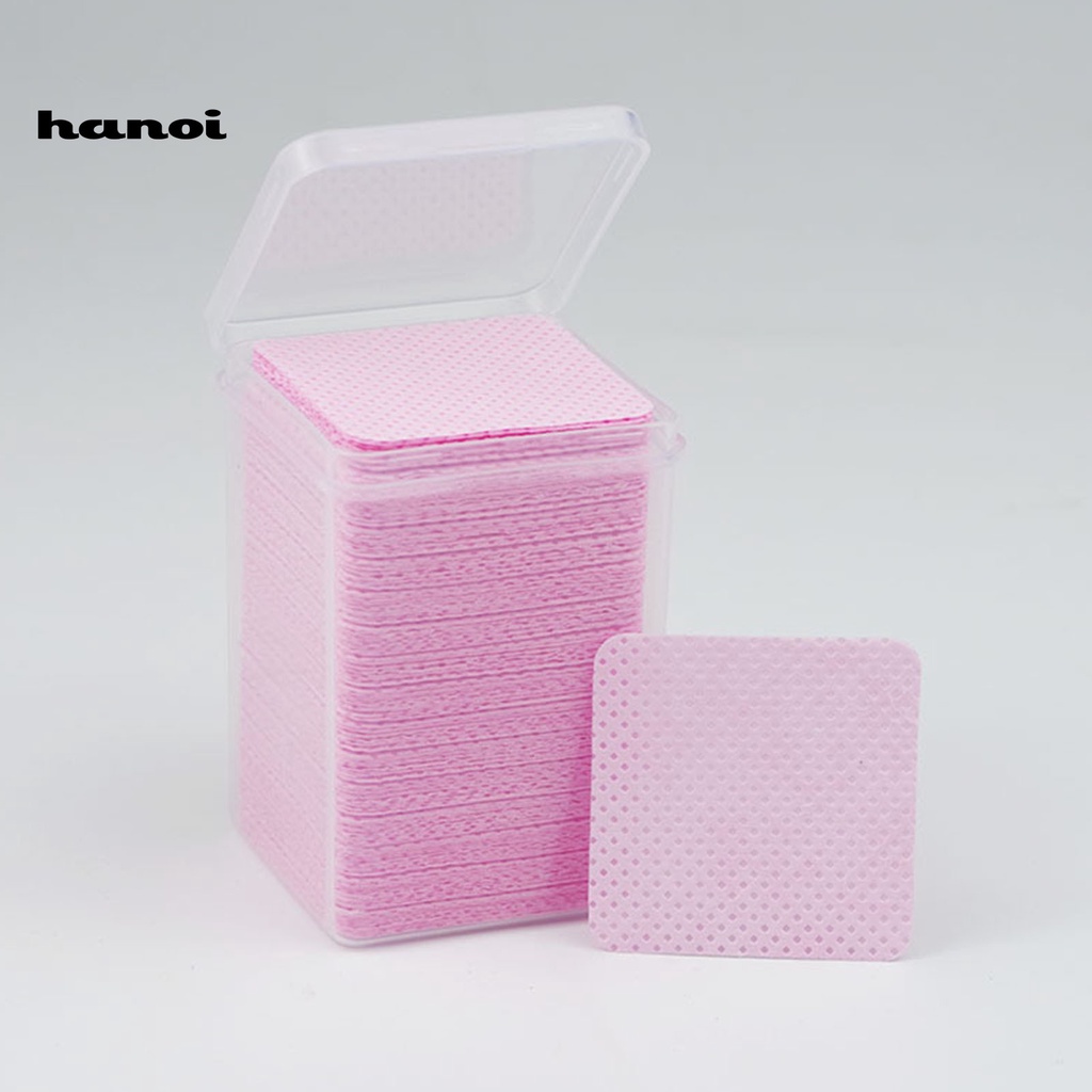 Hộp 200 Miếng Bông Tẩy Trang Bằng Vải Không Dệt Mềm Mại Linh Hoạt Cho Nữ