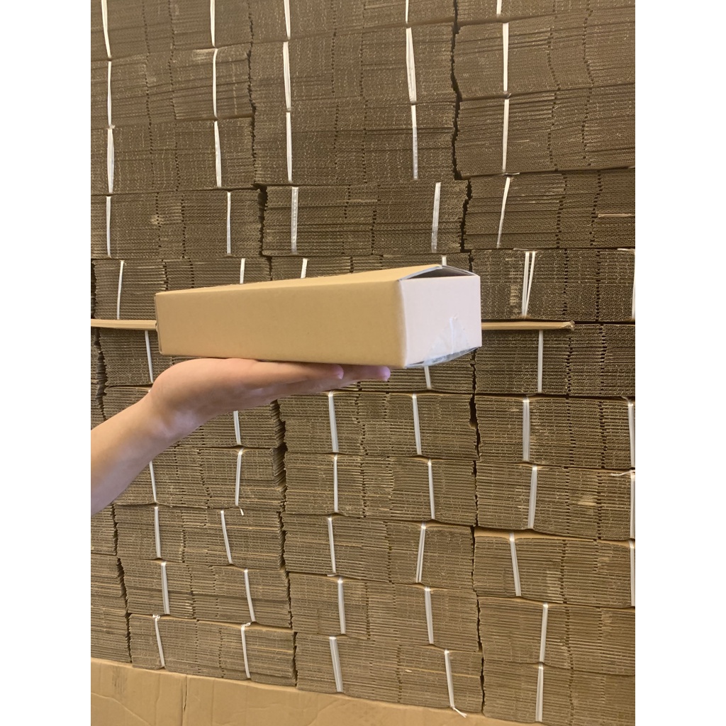 Combo 50 hộp carton trơn gói hàng 25x10x5 dùng đựng nước hoa, mỹ phẩm, hàng hóa