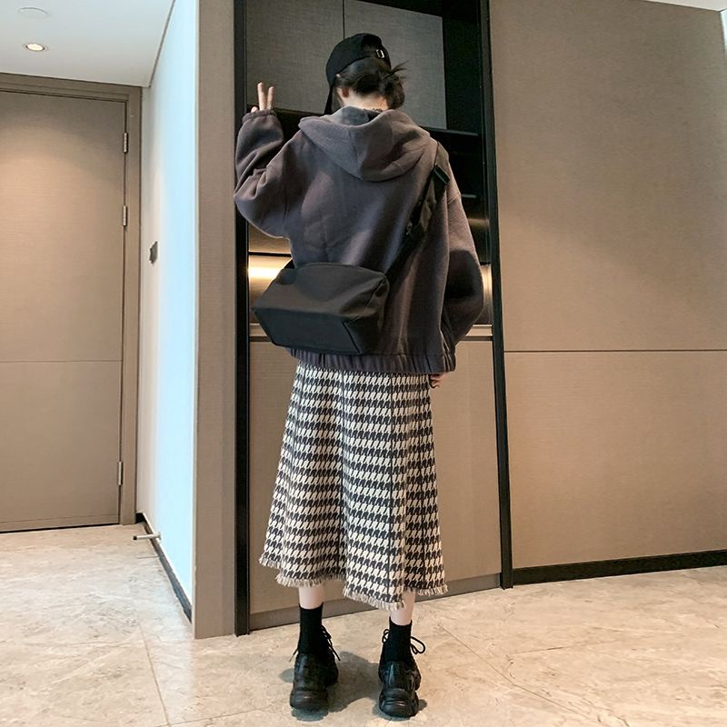 Chân Váy Chữ a Lưng Cao Thời Trang Hàn Quốc