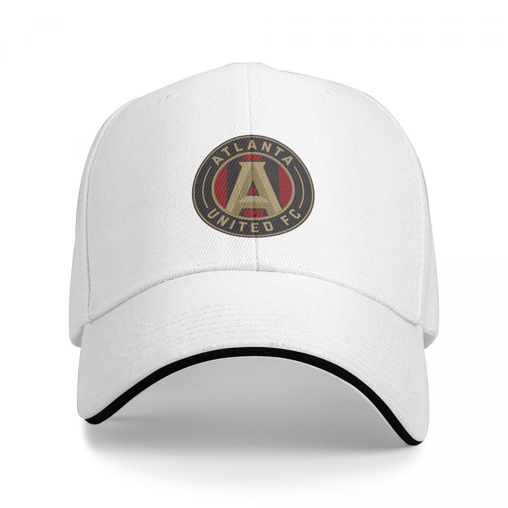 Có sẵn Atlanta United FC Logo Mũ Bóng Chày Nam Nữ Thời Trang Mũ Polyester Unisex Snapback Thể Thao N