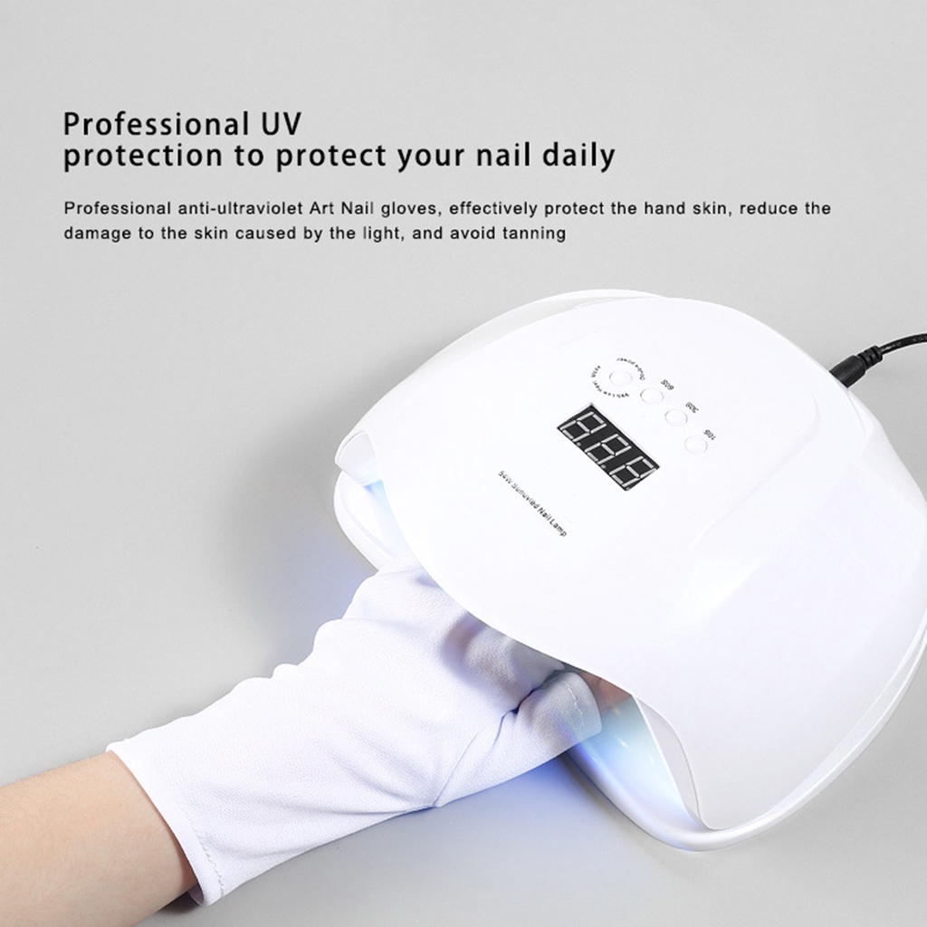 1 Đôi Găng Tay Chống Tia UV Trọng Lượng Nhẹ Đa Năng Dành Cho Nữ