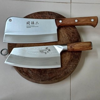 Dao chặt xương bò, thái lạng thịt cá mỏng dính. nội địa nhật