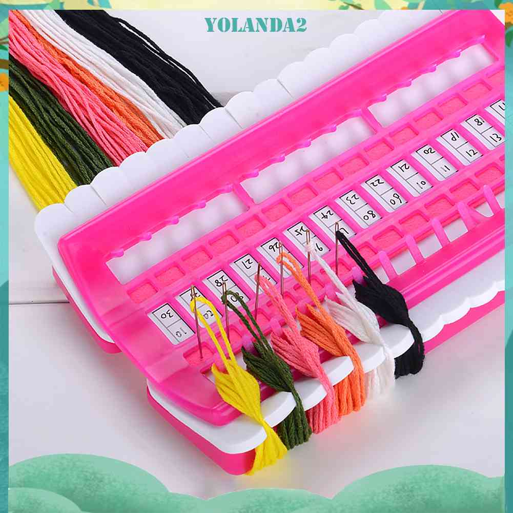 Giá Đỡ 30 Lỗ Giữ Kim Thêu Tranh Chữ Thập DIY